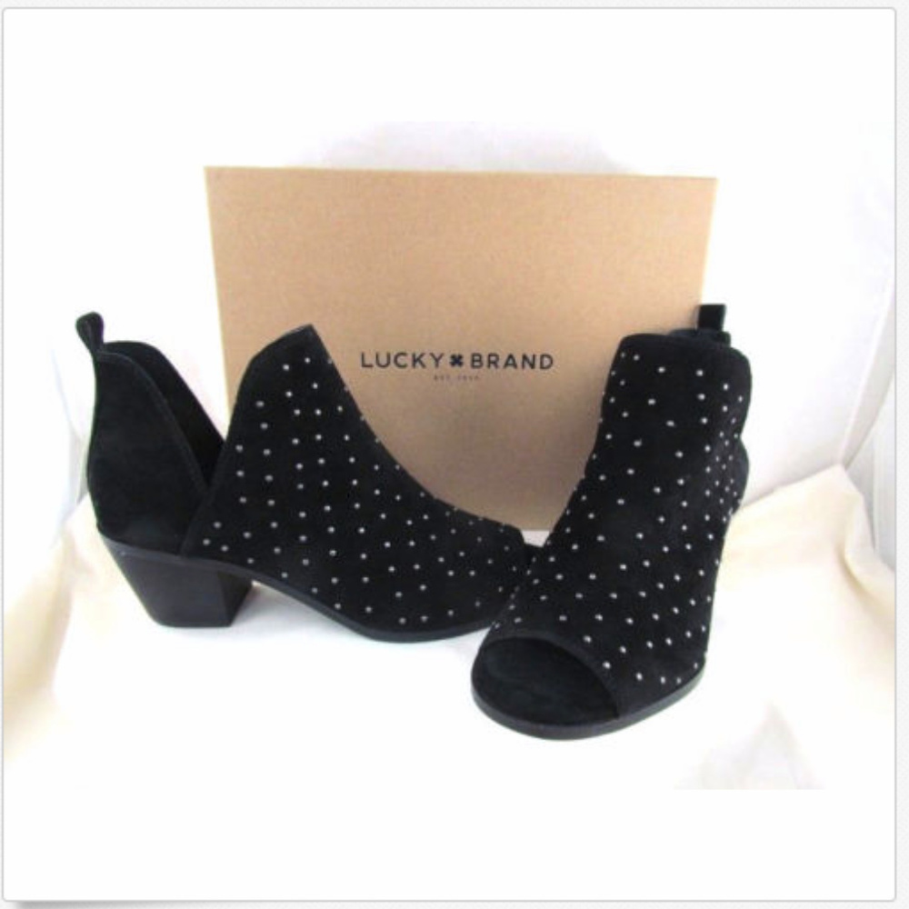 SALE Lucky Brand 6.5 Suede Barlenna